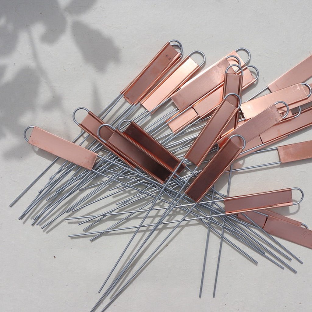 Copper Tags Copper Plant Tags | Garden Apothecary