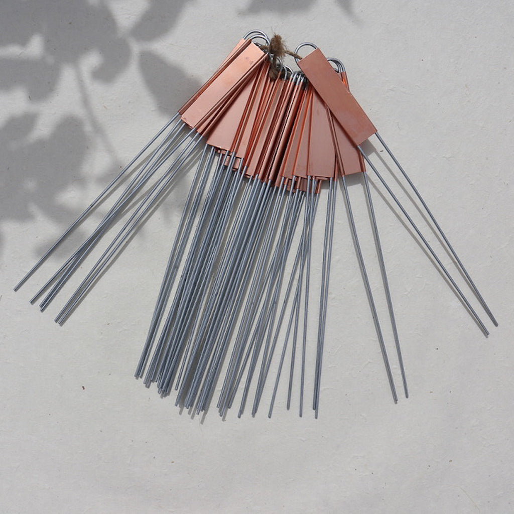Copper Tags Copper Plant Tags | Garden Apothecary