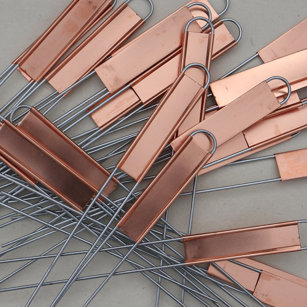 Copper Tags Copper Plant Tags | Garden Apothecary